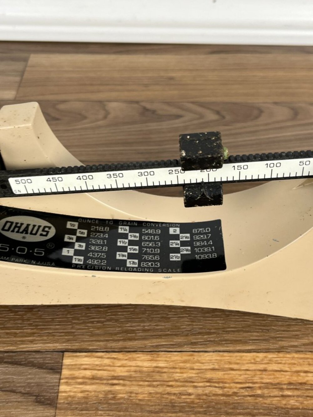 OHAUS 5.0.5 Precision Reloading Scale Ounce To grain Conversion - Picture 6 of 16